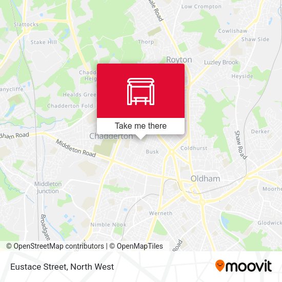 Eustace Street map