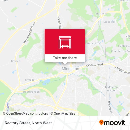 Rectory Street map