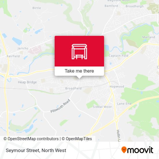 Seymour Street map