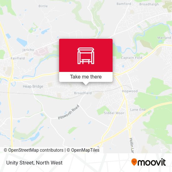 Unity Street map