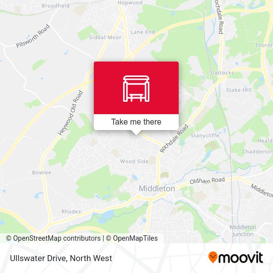Ullswater Drive map