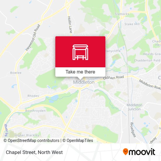 Chapel Street map