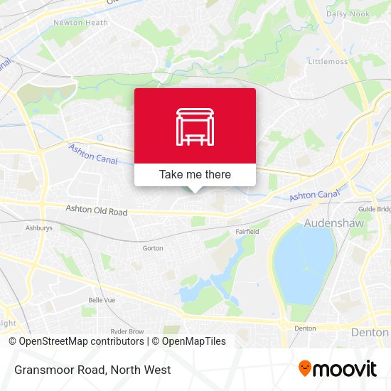 Gransmoor Road map