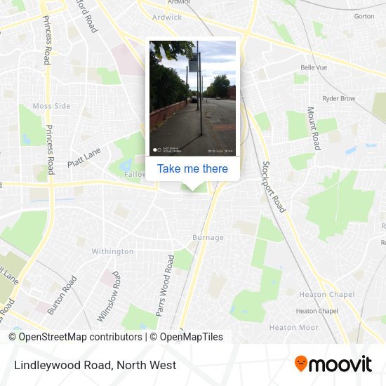 Lindleywood Road map