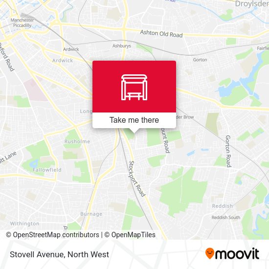 Stovell Avenue map