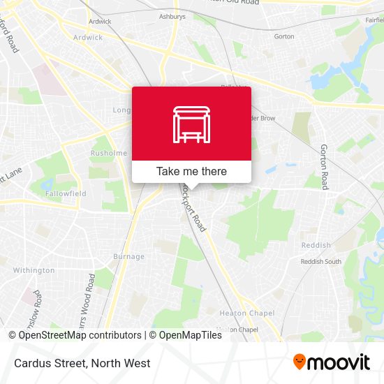 Cardus Street map