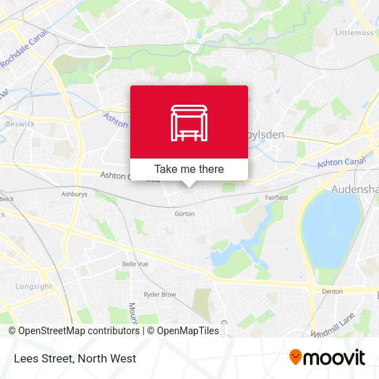 Lees Street map