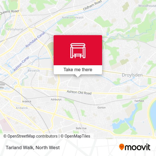 Tarland Walk map
