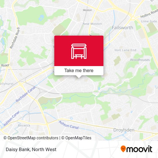 Daisy Bank map