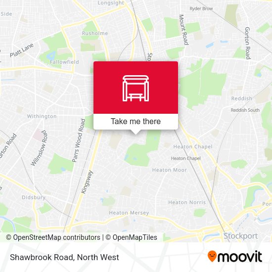 Shawbrook Road map