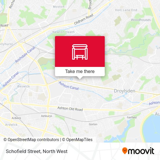 Schofield Street map
