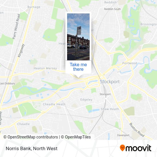 Norris Bank map