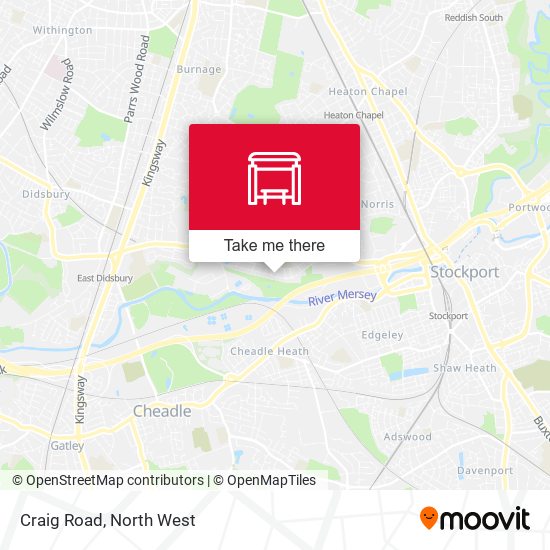 Craig Road map