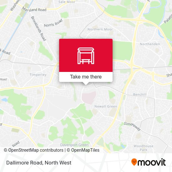 Dallimore Road map