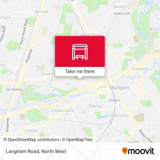 Langham Road map