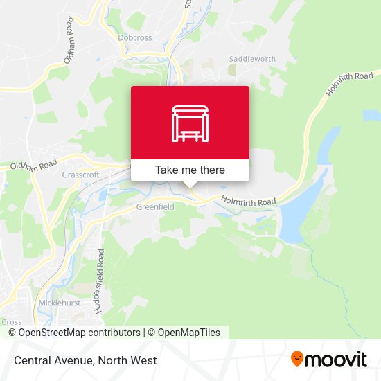 Central Avenue map