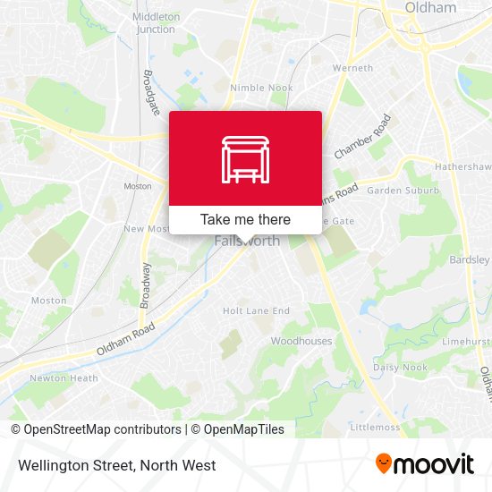 Wellington Street map