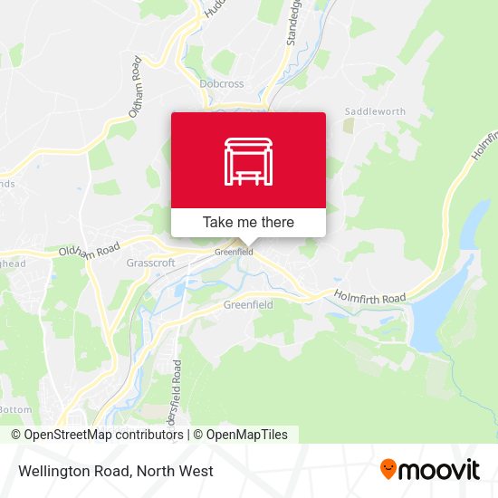Wellington Road map