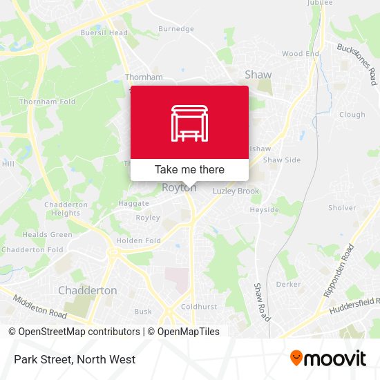 Park Street map