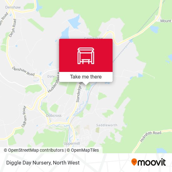 Diggle Day Nursery map