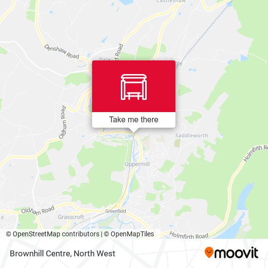 Brownhill Centre map