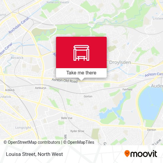 Louisa Street map
