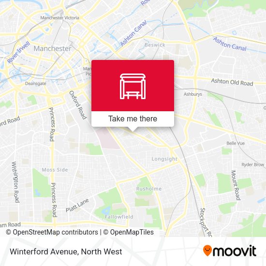 Winterford Avenue map