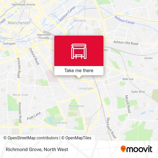 Richmond Grove map
