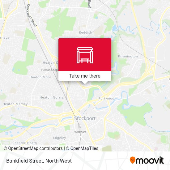 Bankfield Street map