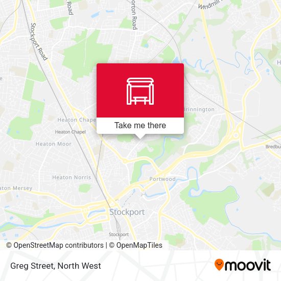 Greg Street map