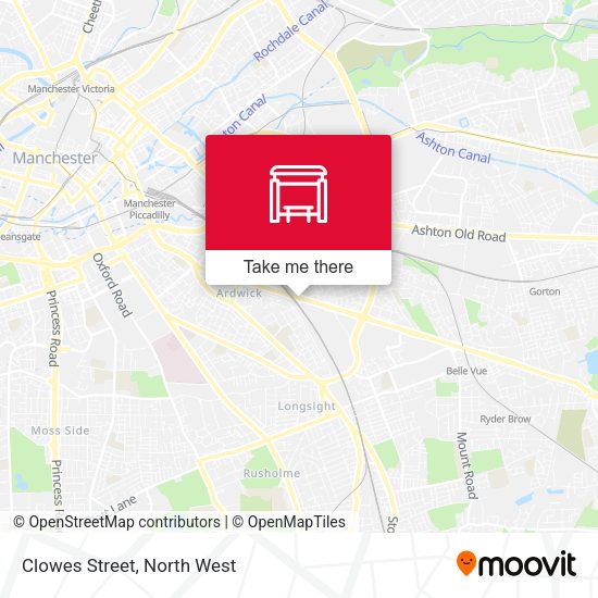 Clowes Street map