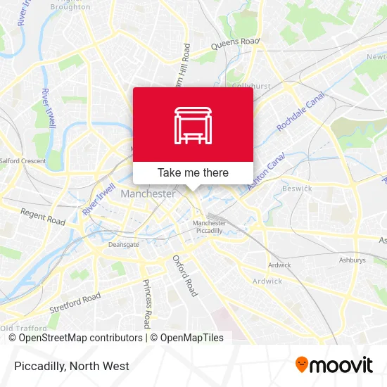 Piccadilly map