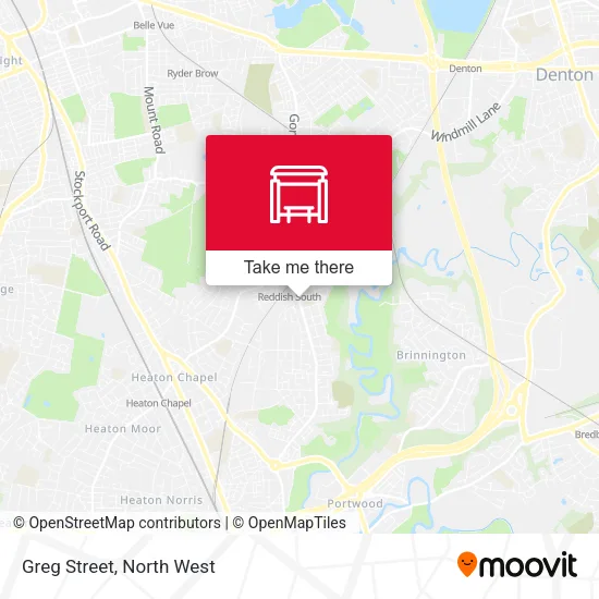 Greg Street map