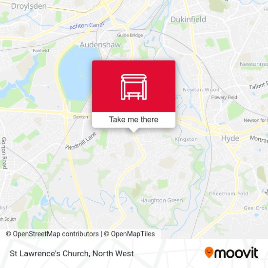 St Lawrence's Church map