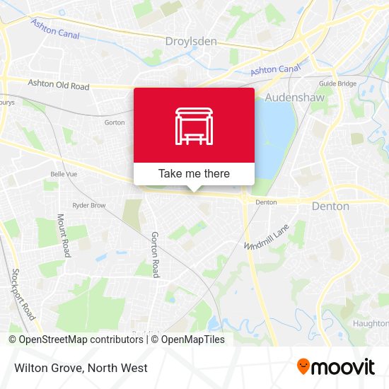 Wilton Grove map