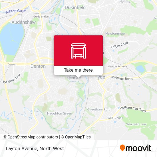 Layton Avenue map