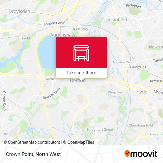 Crown Point map