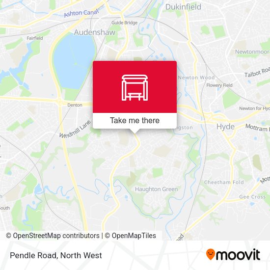 Pendle Road map