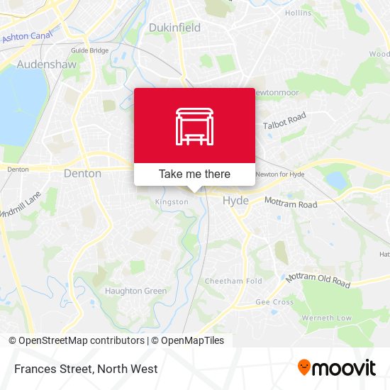 Frances Street map