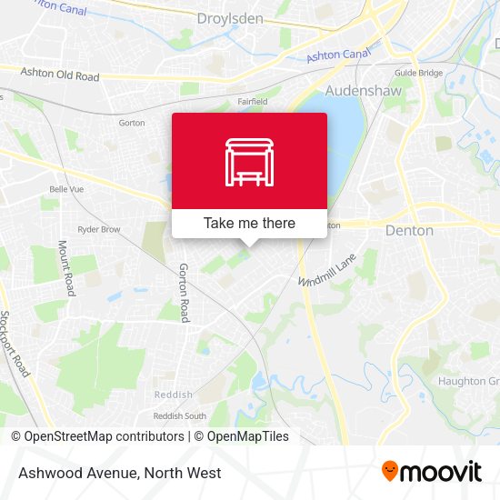 Ashwood Avenue map