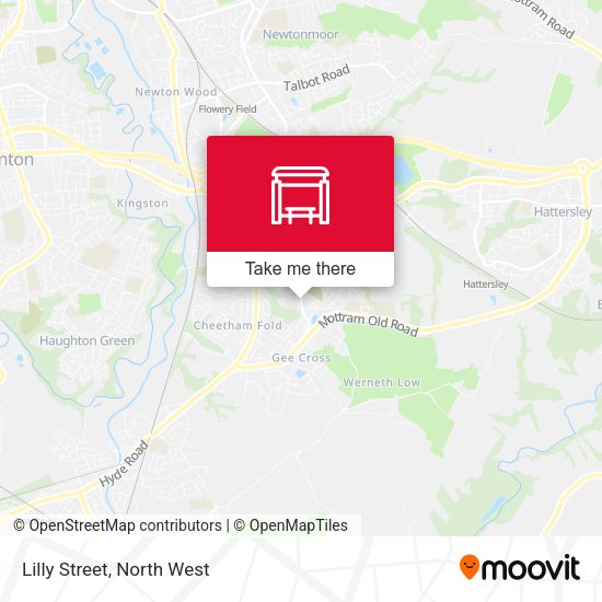 Lilly Street map