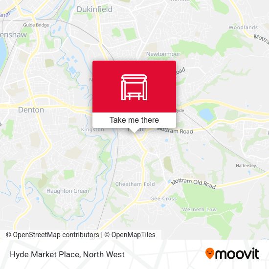 Hyde Market Place map