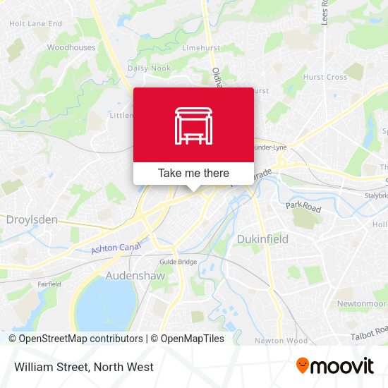 William Street map