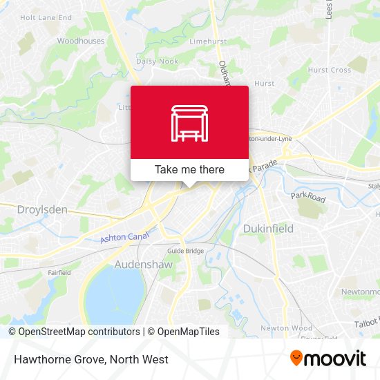 Hawthorne Grove map