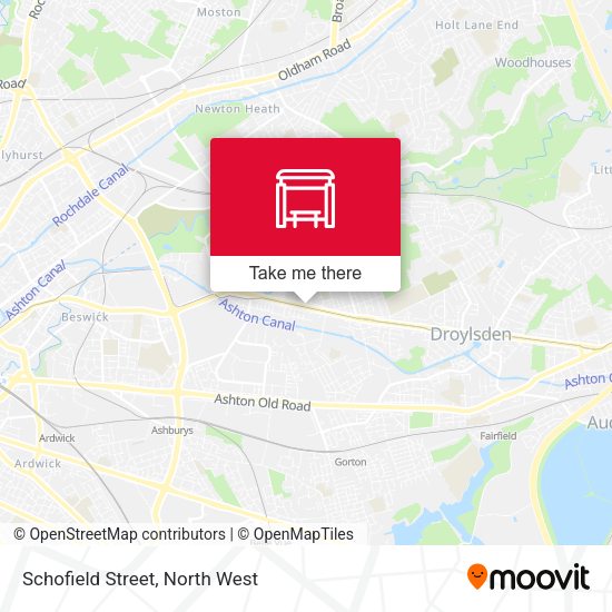 Schofield Street map