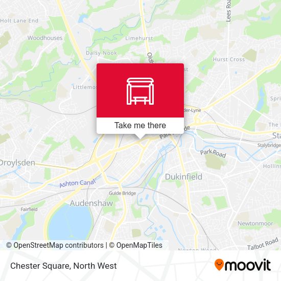 Chester Square map