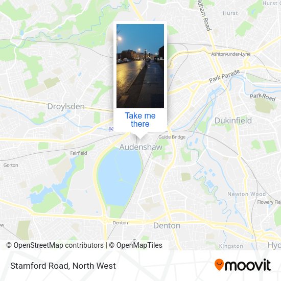 Stamford Road map