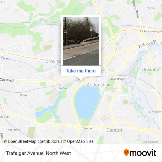 Trafalgar Avenue map
