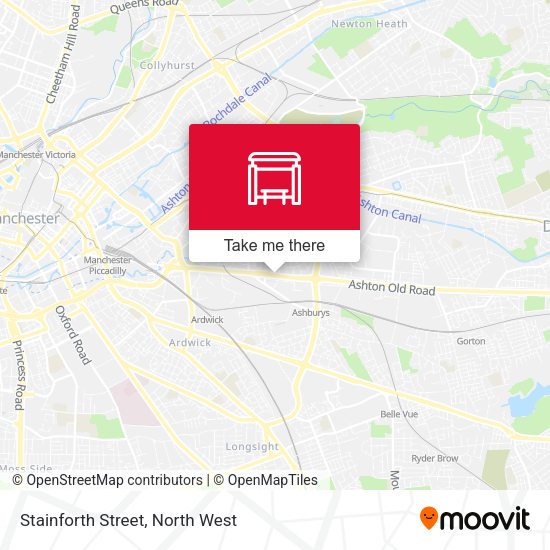 Stainforth Street map
