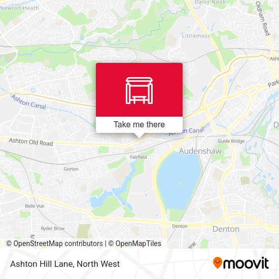 Ashton Hill Lane map